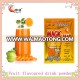 Instant orange fruit drink juice powder in Sachet