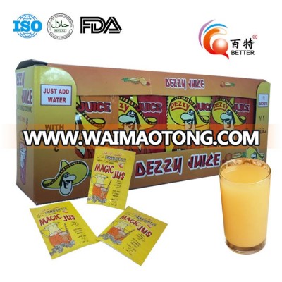 Instant Fruit Flavor Drink Powder 5g to 25kg packing available